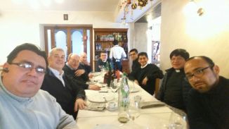 Encuentro con de Sacerdotes en Latina - Italia